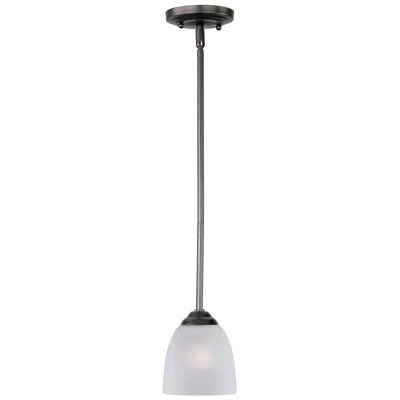 Maxim Stefan 1-light 5" Wide Oil Rubbed Bronze Pendant Light