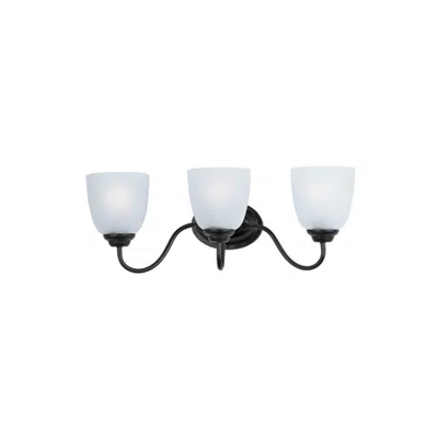 Maxim Stefan 3-light Bath Vanity Black