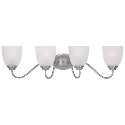 Maxim Stefan 4-light Bath Vanity Satin Nickel