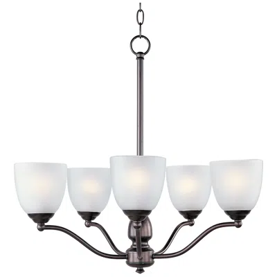 Maxim Stefan 5-light 25" Wide Oil Rubbed Bronze Chandelier