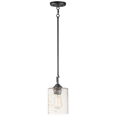 Maxim Stonehenge 5 1/2" Wide Bronze Mini Pendant Light