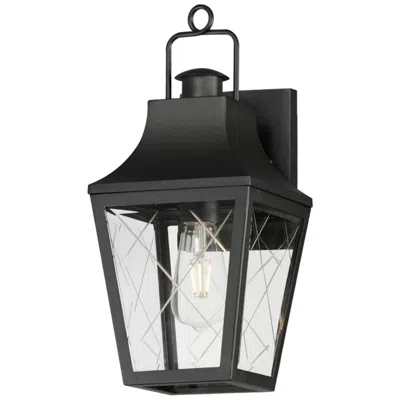 Maxim Storybook 14 3/4" Black 1-light Outdoor Small Wall Sconce