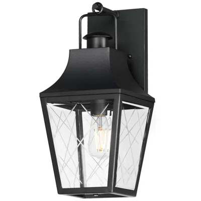 Maxim Storybook 17 1/2" High Black 1-light Outdoor Wall Sconce