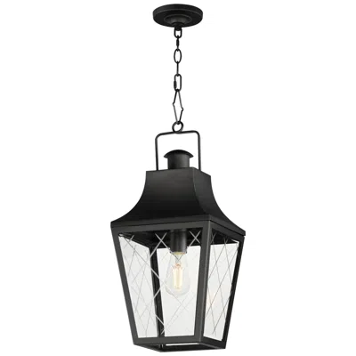 Maxim Storybook 9 1/2" Wide Black 1-light Outdoor Pendant