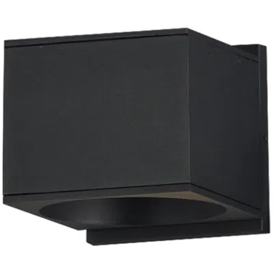 Maxim Stout 4 1/2" High Black Indoor/outdoor Wall Sconce