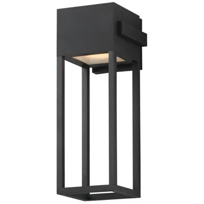 Maxim Strand Vx 18" High Black Led Outdoor Wall Light