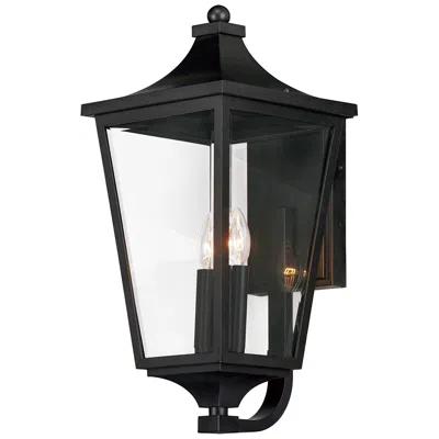 Maxim Sutton Place Vx 22"h Black 2-light Outdoor Wall Light