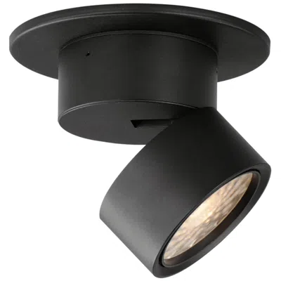 Maxim Swinger 5 1/4" Wide Black Adjustable Led Ceiling Light