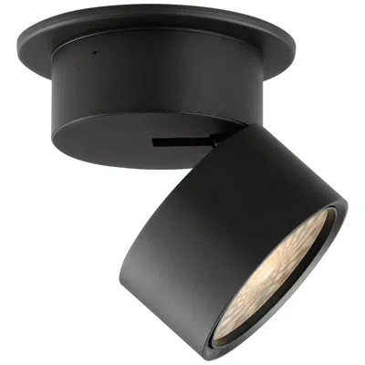Maxim Swinger 5 1/4" Wide Black Adjustable Led Ceiling Light