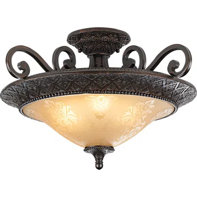Maxim Symphony Oil-rubbed Bronze 22 1/2" Wide Ceiling Light