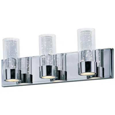 Maxim Sync 21" Wide Polished Chrome 3-light Led Bath Light