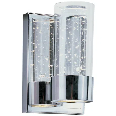 Maxim Sync 7 1/2" High Polished Chrome Led Wall Sconce