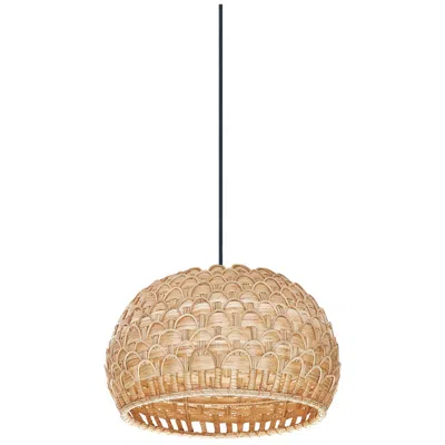 Maxim Tahiti 14" 1-light Pendant - Black