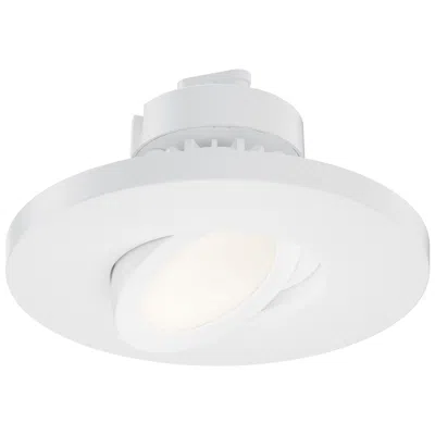 Maxim Tilt 5" Wide White Led Recessed Downlight W Gimbal - 3000k