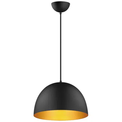 Maxim Tova 14" Black/gold Pendant