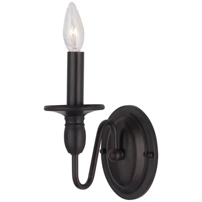 Maxim Towne 9" High Oil Rubbed Bronze 1-light Wall Sconce