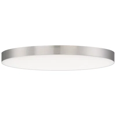 Maxim Trim 16" Wide Satin Nickel Led Ceiling Light