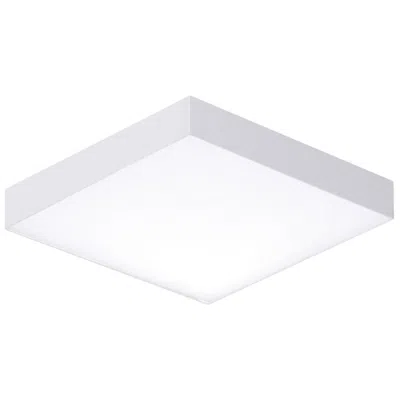 Maxim Trim 1-light 4.75" Wide White Flush Mount Light