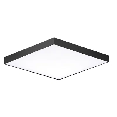 Maxim Trim 1-light 6.25" Wide Black Flush Mount Light