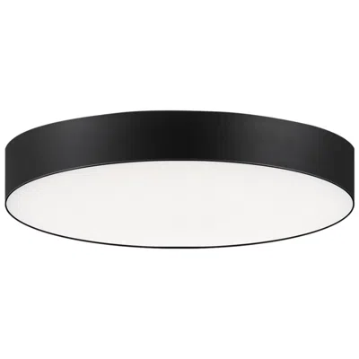 Maxim Trim 7" Black Round Led Surface Mount 3000k 3-in-1 Dim