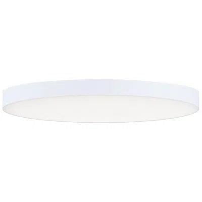Maxim Trim Eco 9" White Round Led Flush Mount 3000k