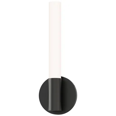 Maxim Tubi 14" Black 5cct Led Wall Sconce