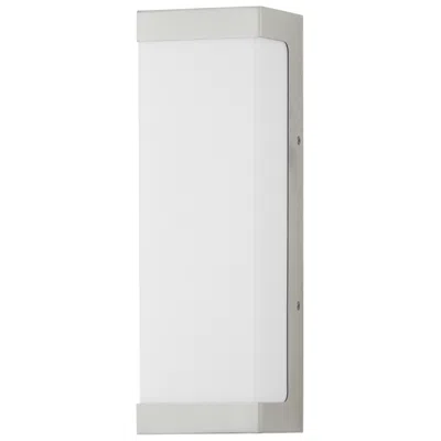 Maxim Tunnel 15" Brushed Aluminum Led Outdoor Sconce
