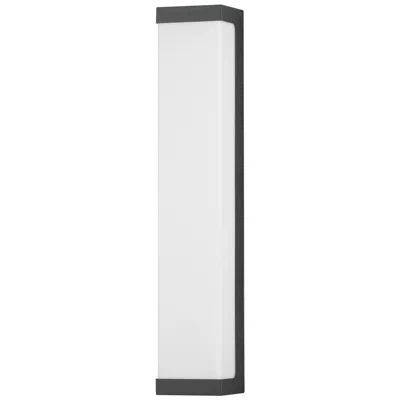 Maxim Tunnel 26" Black Led Outdoor Sconce