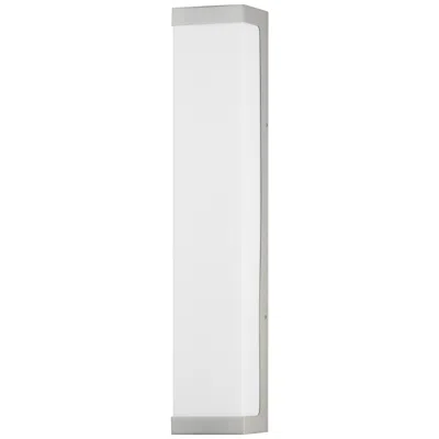 Maxim Tunnel 26" Brushed Aluminum Led Outdoor Sconce