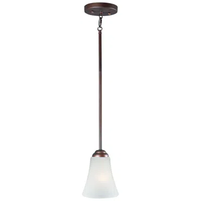 Maxim Vital 1-light 5.5" Wide Oil Rubbed Bronze Mini Pendant