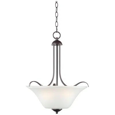 Maxim Vital 3-light 16.5" Wide Oil Rubbed Bronze Pendant Light