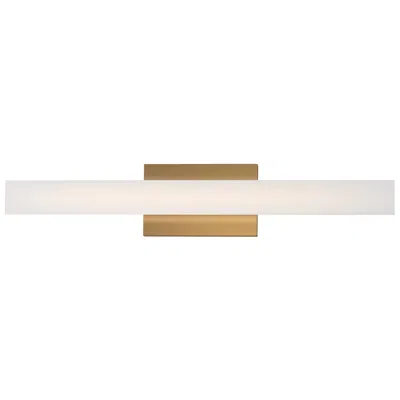 Maxim Vogue 24" Natural Aged Brass 5cct Led Vanity