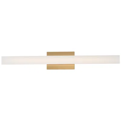 Maxim Vogue 30" Natural Aged Brass 5cct Led Vanity