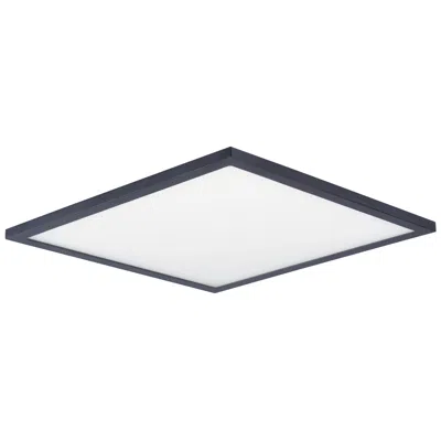 Maxim Wafer 15" Wide Bronze Square Led Ceiling Light