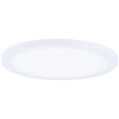 Maxim Wafer 5 1/2" Wide Round White Led Outdoor Ceiling Light