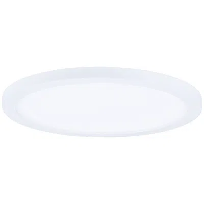 Maxim Wafer 9" Wide Round White Led Outdoor Ceiling Light