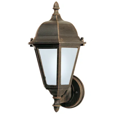Maxim Westlake 1-light 8" Wide Rust Patina Outdoor Wall Light