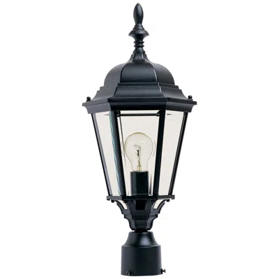 Maxim Westlake 21" High Black Outdoor Lantern Post Light
