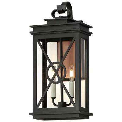 Maxim Yorktown Vx 21 1/2" High Black Outdoor Wall Light