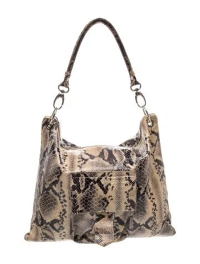 Pre-owned Maxima Suede Shoulder Bag In Multi