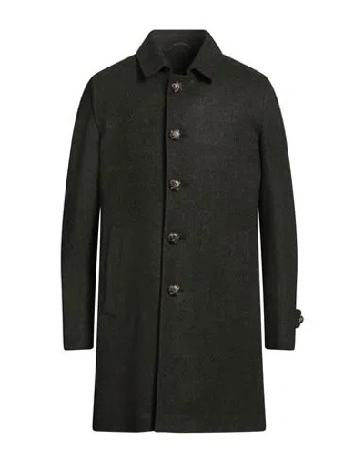 Maximilian Man Coat Dark Green Size 38 Wool
