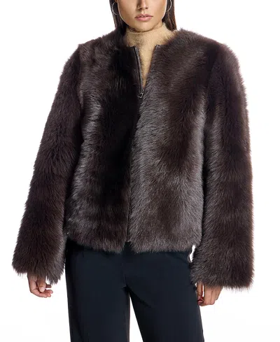 Maximilian Toscana Lamb Jacket In Brown