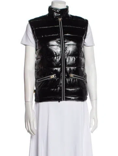 Pre-owned Maximilian Vest In Black