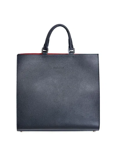 Maximilian Women's Leather Tote Handbag In Black