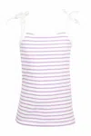 Maxims Baby Store Lilac Stripe Dress In Multi