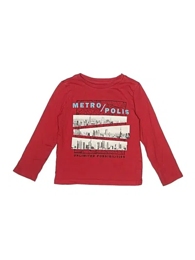 Pre-owned Maximus Rex Kids' Long Sleeve T-shirt In Red
