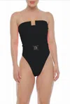 Maxine Lester Signature One Piece In Black In Black
