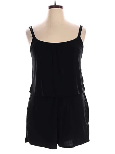 Pre-owned Maxine Of Hollywood Romper In Black