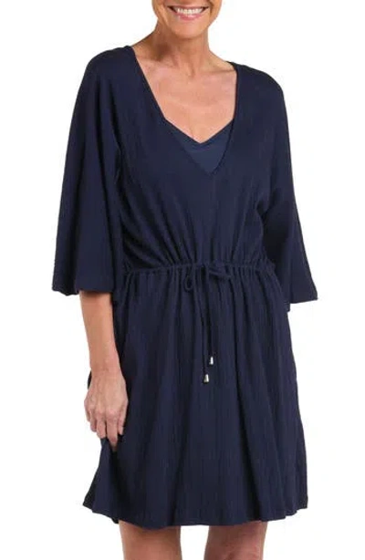 Maxine Of Hollywood Tunic Cover-up In Animal Print
