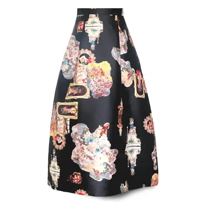 Maxjenny Women's Evening Skirt - Sicily Black